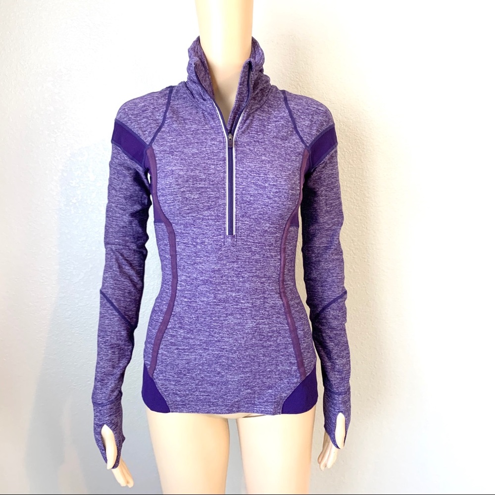Lululemon Purple Running Pullover Sweater SMALL